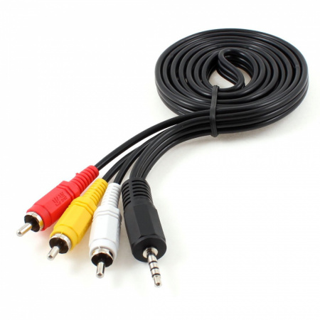 Шнур 3xRCA - 1xMini Jack